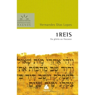 1 Reis | Comentários Expositivos Hagnos | Hernandes Dias Lopes em Oferta na Shopee