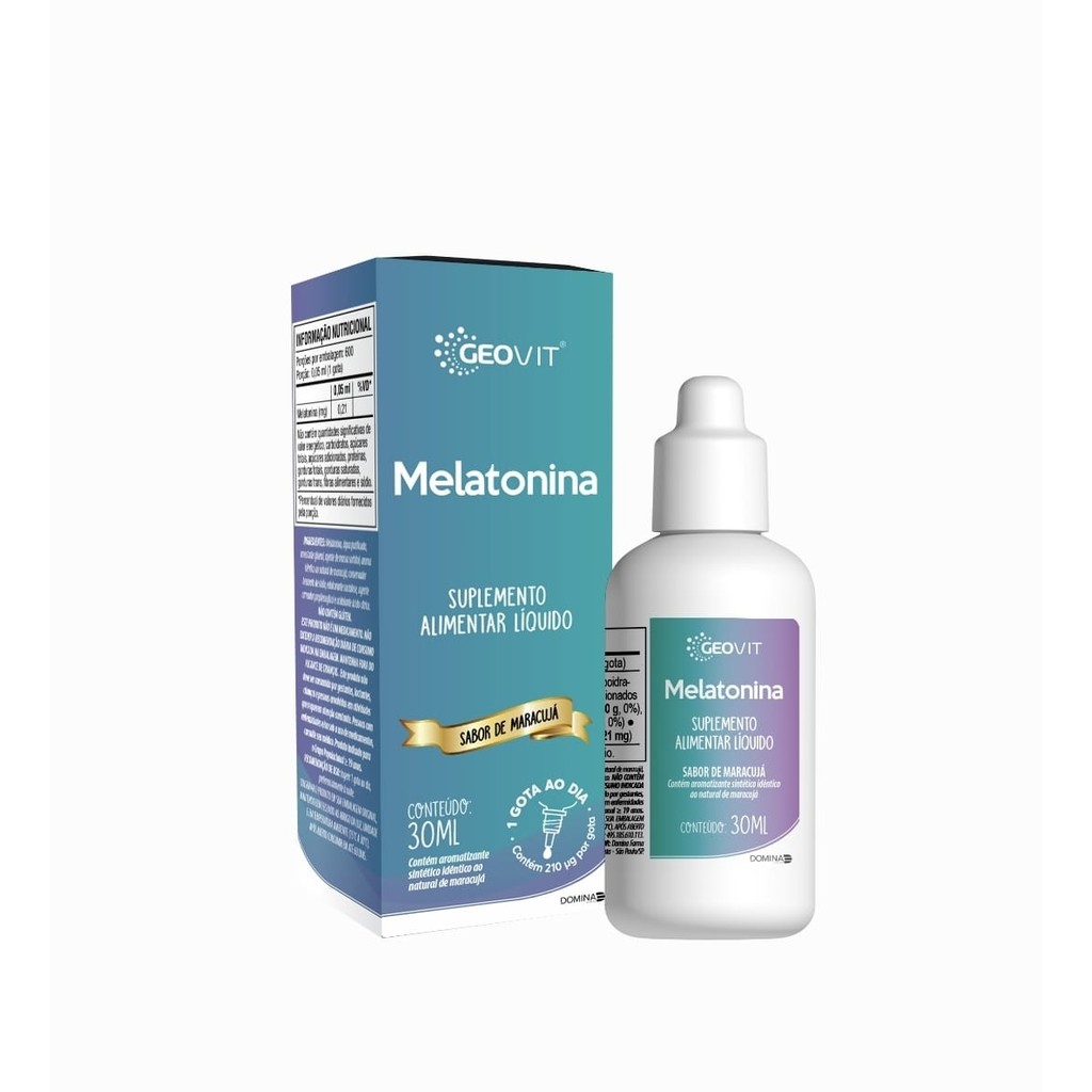 GEOVIT MELATONINA GTS MARACUJA 30ML | Shopee Brasil