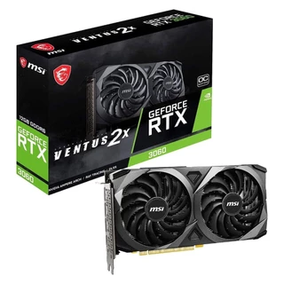 Placa de Video Nvidia Geforce RTX 3060 12GB MSI Ventus GDDR6 192BITS 2X OC - 912-V397-050