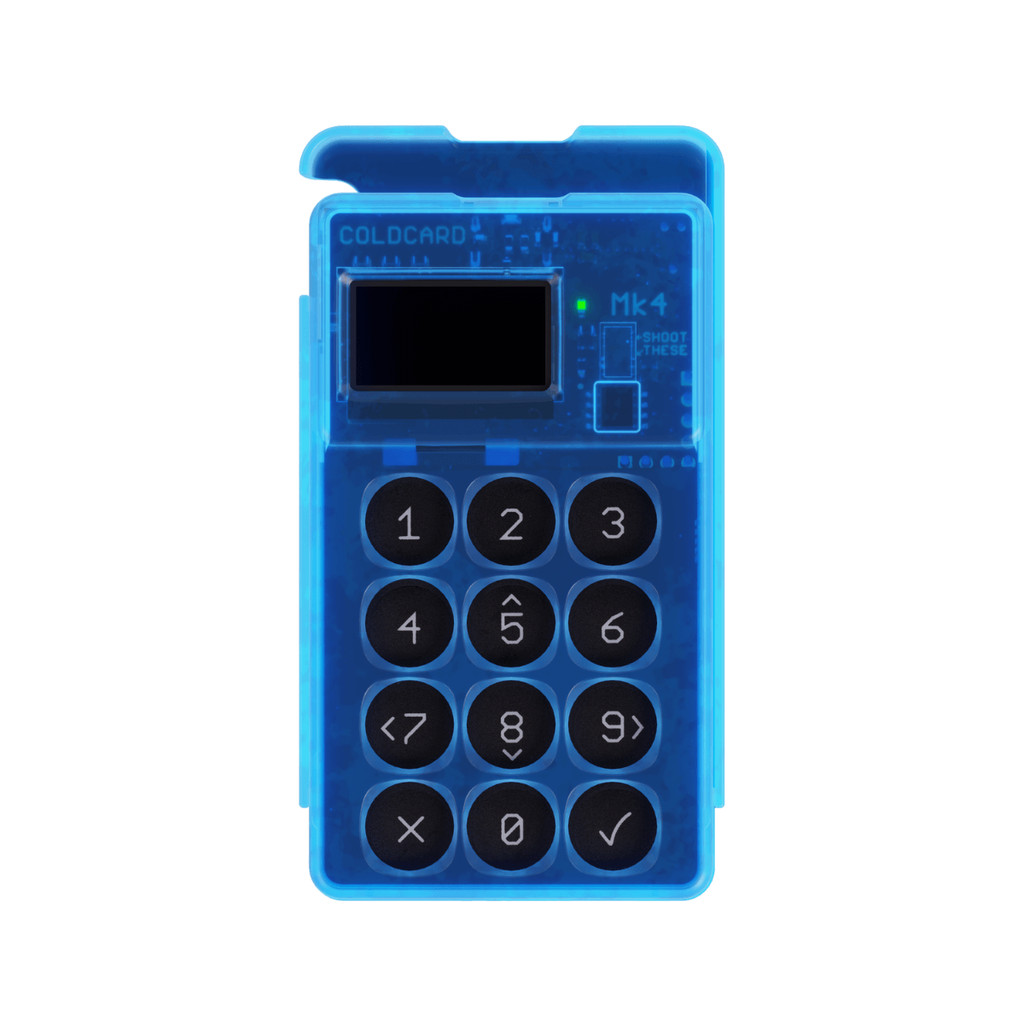 Coldcard Mk4 - Hardware Wallet - Bitcoin - Cold Wallet | Shopee Brasil