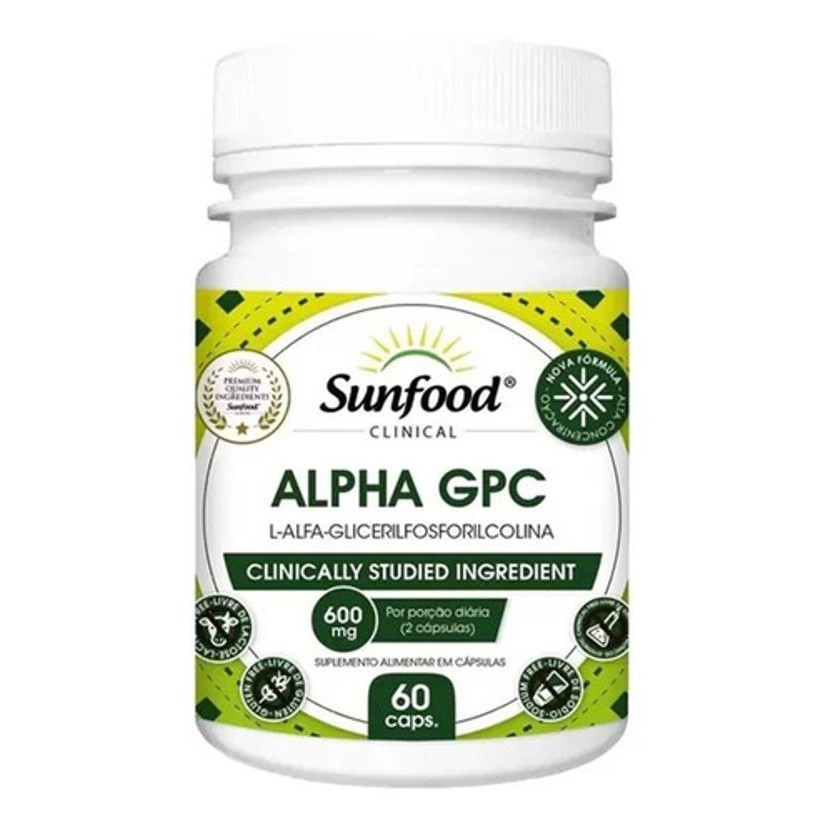Alpha Gpc L-alfa-glicerilfosforilcolina 600mg 60caps 
