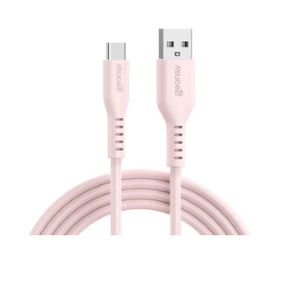 Cabo Usb-A Para Usb-C T Rosa Silicone 1,5M Esc05Spk Geonav em Oferta na Shopee
