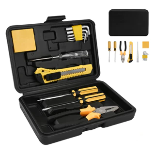 Kit Jogo De Ferramentas Com Maleta 12 Peças Titanium em Oferta na Shopee