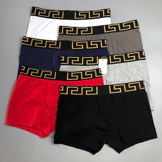 Estilo transfronteiriço comércio exterior cabeça humana Modal algodão roupa interior masculina confortável magro-ajuste 