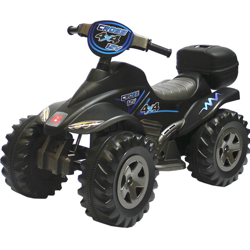 Carrinho Eletrico Biemme Super Quatry Cross 12V Preto Boy Azul | Shopee ...