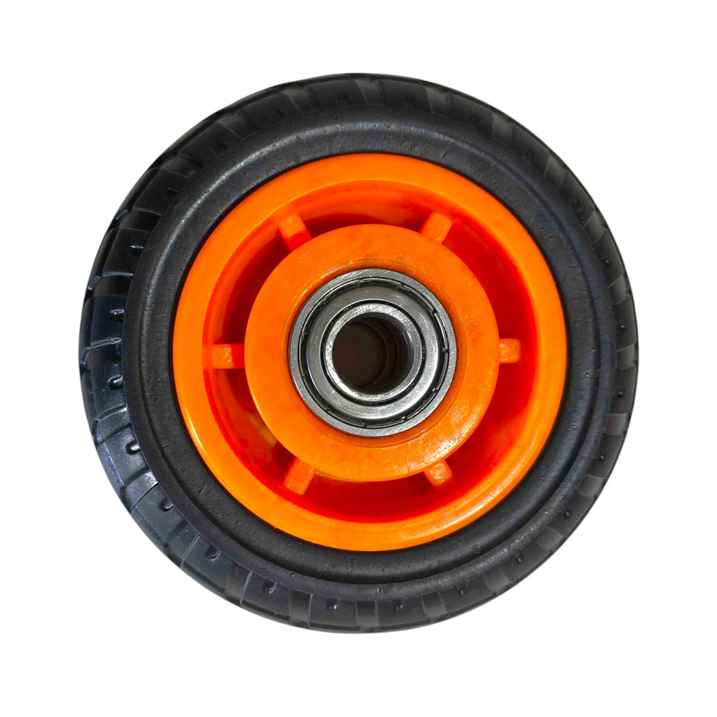 Roda para Carrinho Metal e Borracha 5