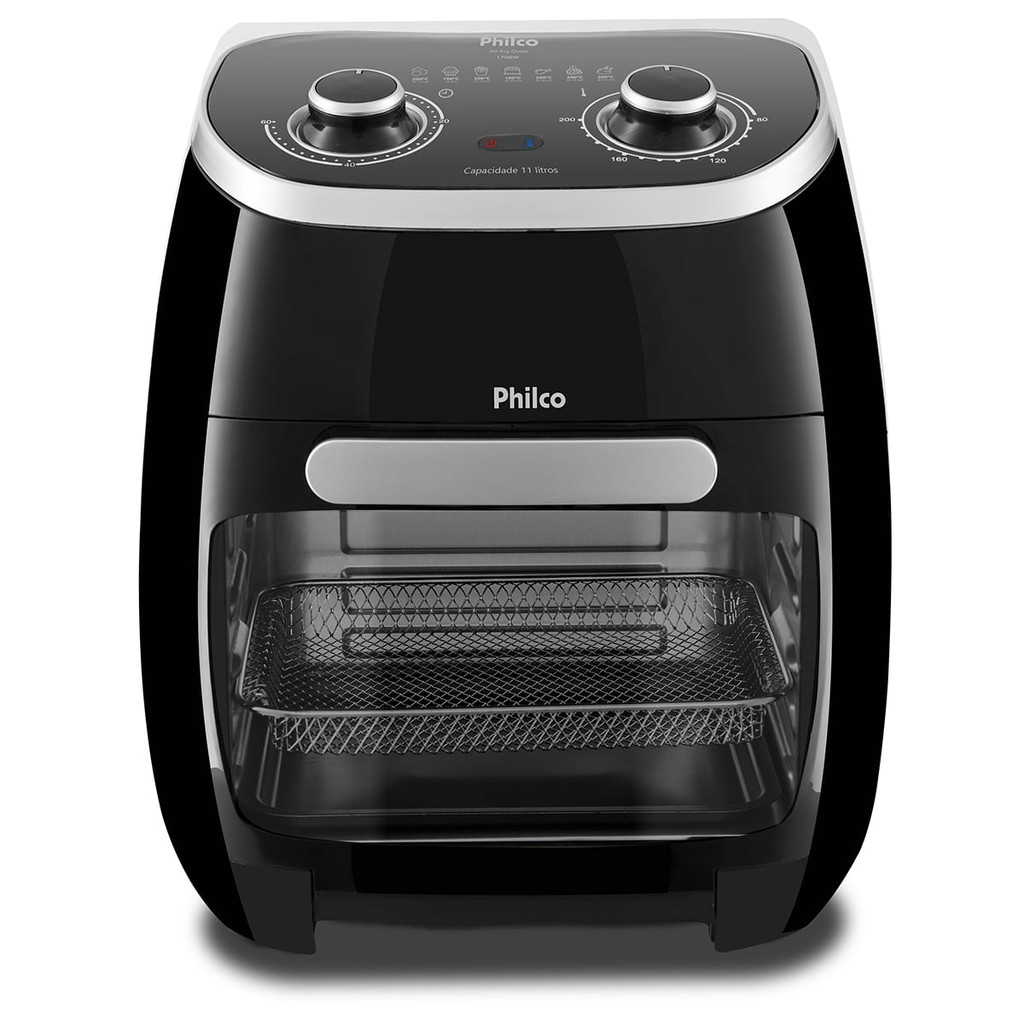 Imagem do produto Air Fryer Philco Oven 11L 2 em 1 1700W PFR2000P