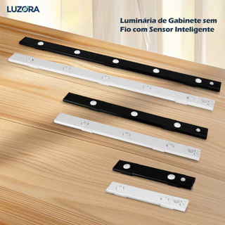 Luz LED Ultrafina Armário De 3 Cores Sensor 20cm/40cm/60cm Multi-Funcionais sem fio usb recarregável