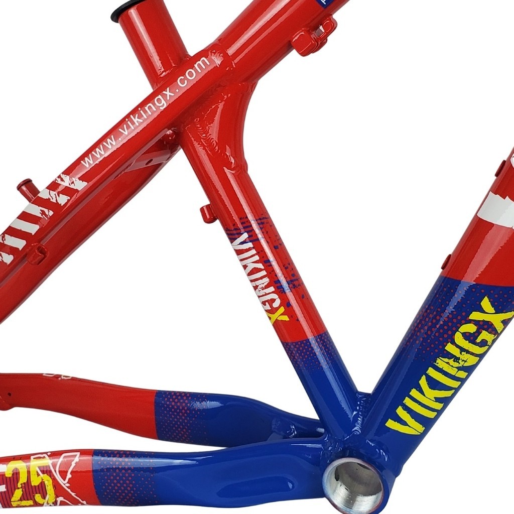 26インチ Quadro 26 Dirt Jump Vikingx Tuff X-25 Aluminio Vermelho Bike