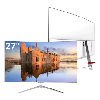 Monitor Gamer 27 Branco Curvo Full Hd 100hz Bluecase Vesa