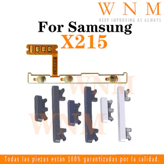Para Samsung Galaxy Tab A9 + X210 X215 X216B Botão Liga/Desliga Flex Interruptor Lateral Chave Volume Cima Baixo Cabo Fl