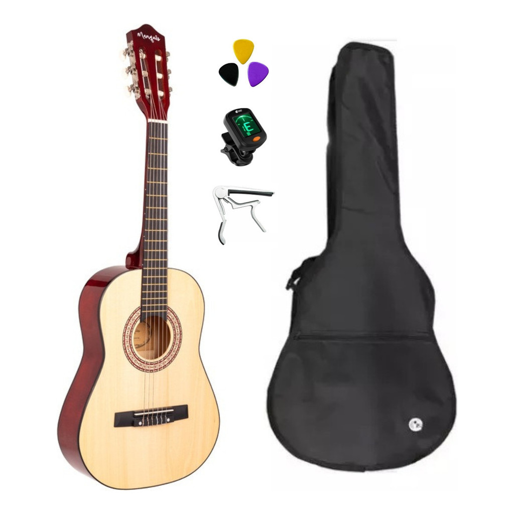 Violão Iniciante Estudante Kit Completo Nylon | Shopee Brasil