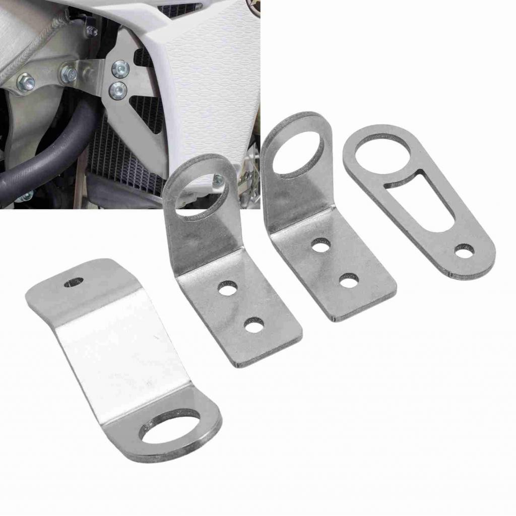 Stay Mount Bracket Metal Bolt On Radiator Kit for K‑Swap K20‑K24 Engine ...