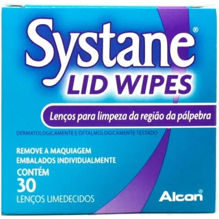 Systane Lid Wipes 30 Lencos Umedecidos em Oferta na Shopee