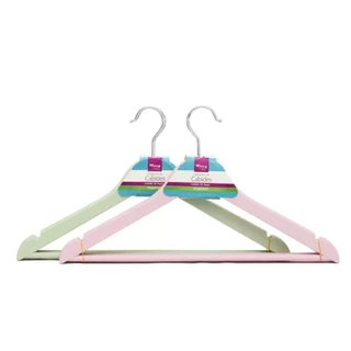 Cabide De Plástico 42x23CM 3 Peças em Oferta na Shopee