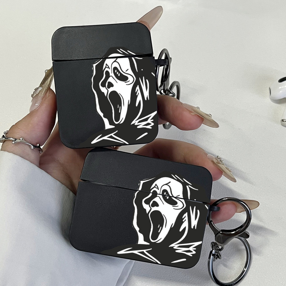 Capa De Fone De Ouvido Para AirPods Pro2/Pro Filme De Terror