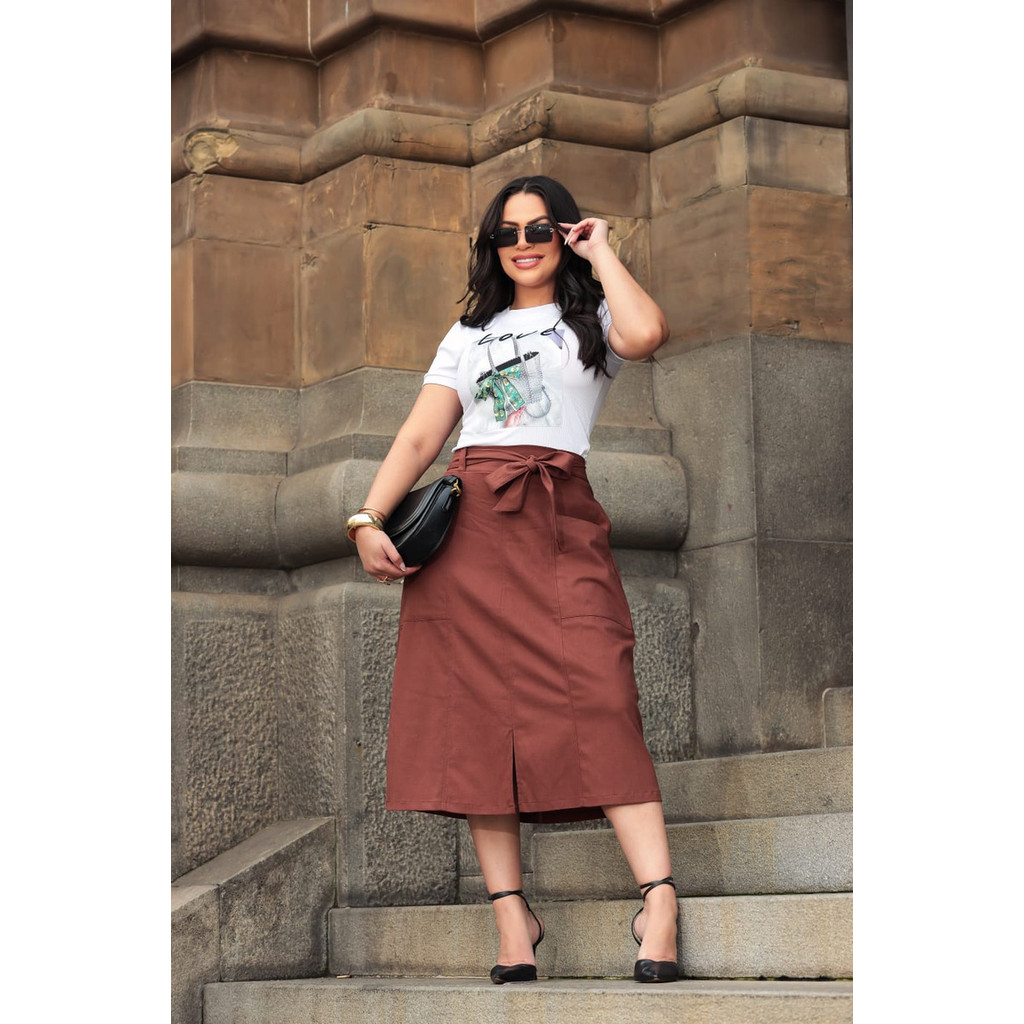 Modestia Feminina Saia Modesta Loja Roupas Modestas Saias Modesta
