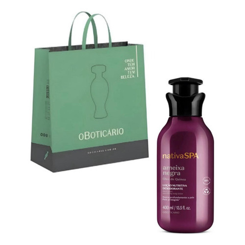 Presente Boticário Hidratante Ameixa Negra Nativa Spa 400ml em Oferta na Shopee