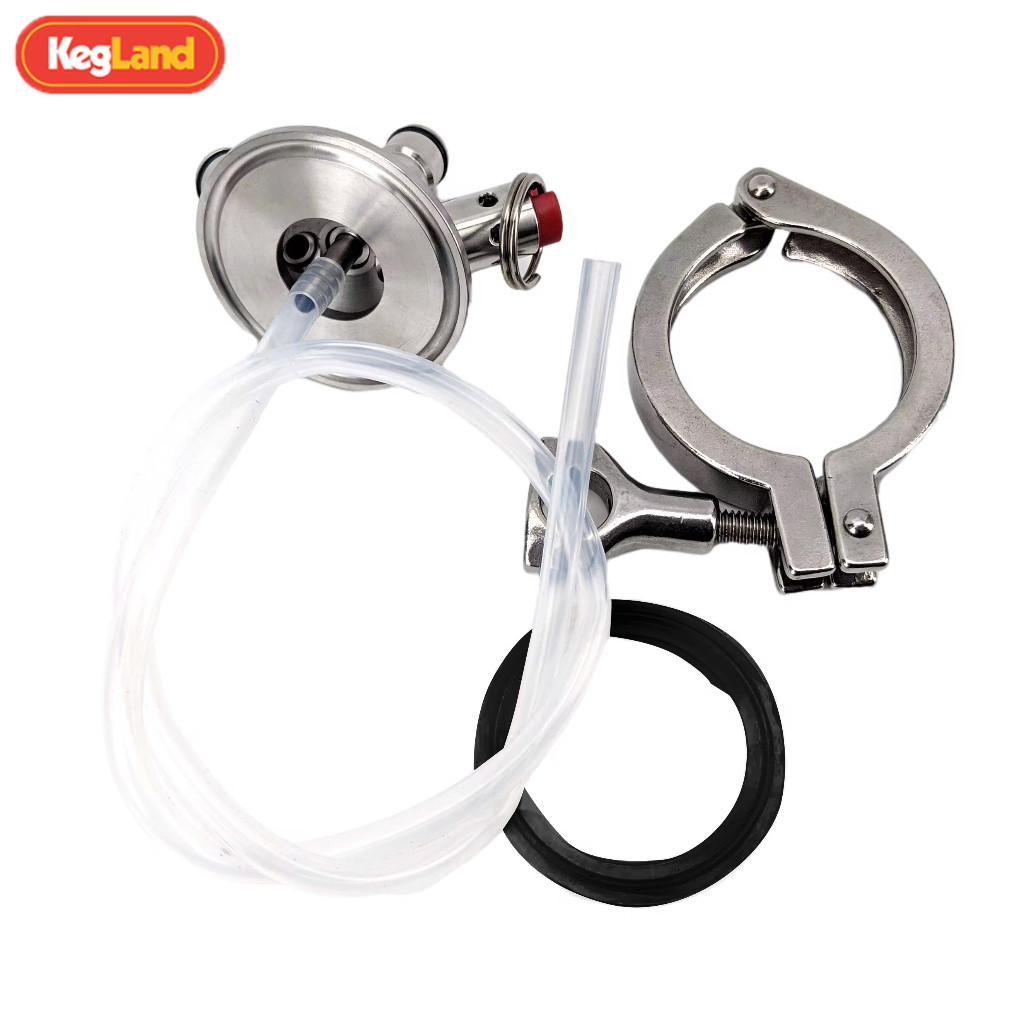Kegland Ball Lock Tapping Head Kits 2 Polegada Tri Clover Adaptador Ferramenta De Fabricação De Cerveja Doméstica