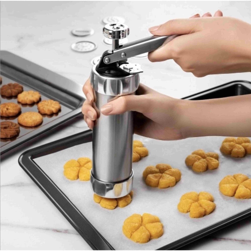 Máquina Modeladora De Biscoito Bolacha Biscoiteira Inox Manu