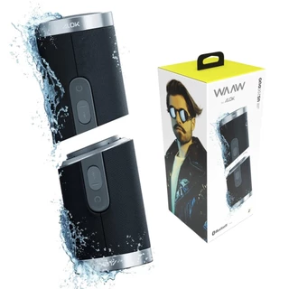 Caixa De Som Bluetooth Waaw By Alok Us 200sb Duo Tws Speaker Preto em Oferta na Shopee