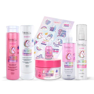 Kit Completo Magia De Unicórnio Forever Liss em Oferta na Shopee