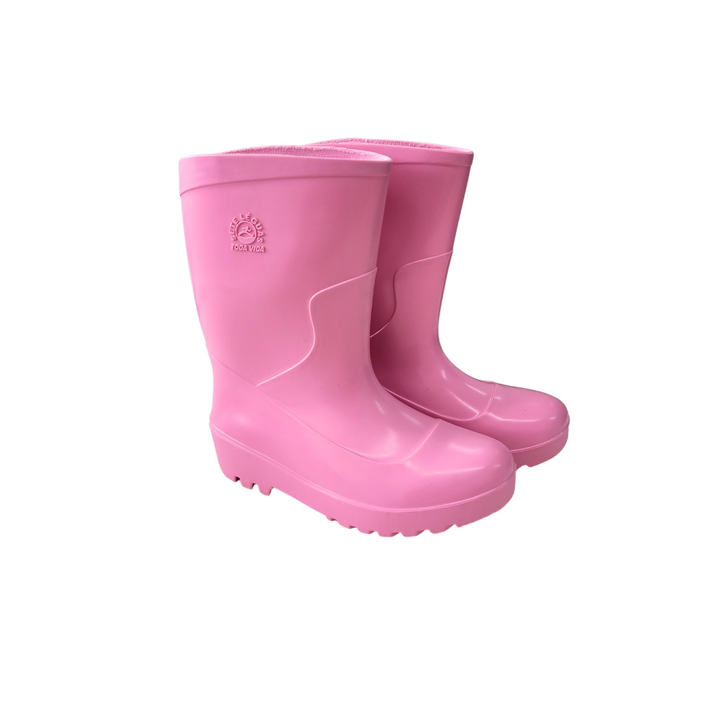Bota Pvc Bota Sete Leguas Rosa Borracha Galocha Bota Emborrachada