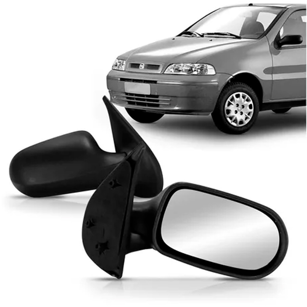 Retrovisor Externo Palio G2 2001 2002 2003 2 Portas Fixo | Shopee Brasil