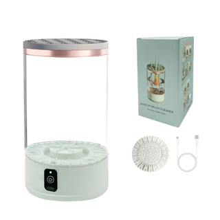 Limpador Pincel Esponja Maquiagem Elétrico USB Automático Lava Seca Armazena  marisa em Oferta na Shopee