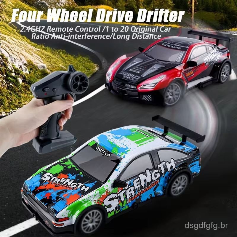 Carro de Drift com Controle Remoto e LEDs | Shopee Brasil
