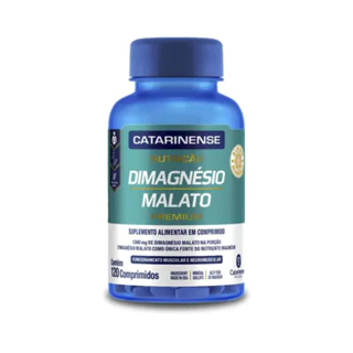 Dimagnesio Malato Premium 120 cpr - Catarinense Pharma em Oferta na Shopee