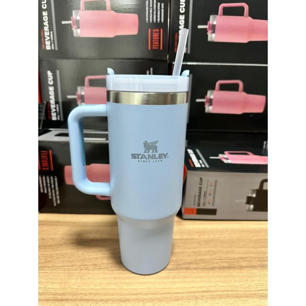 Caneca térmica 1,2 litros com Alça e Canudo, Copo inoxidável Grande mantém +10 horas gelado Modelo Cruzeiro Neymar TOP 2