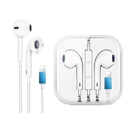 Fone de Ouvido com Fio lightning Bluetooth para Iphone Celular 7 8 X 11 12 13 14 Yan
