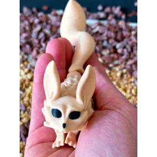 Criaturas Articuladas, Brinquedos Articulados, Animais - Raposa. Decoração Brinquedo Presente