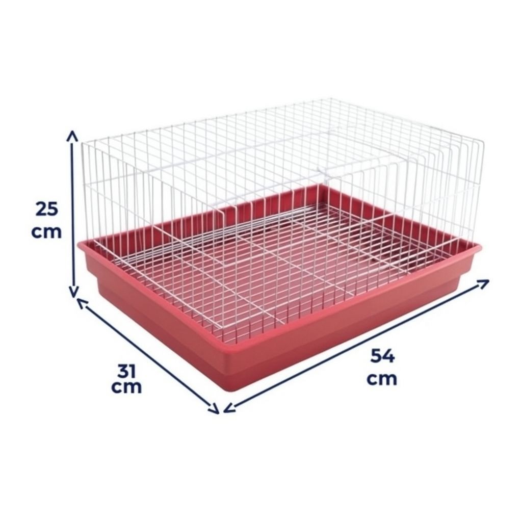 Gaiola Para Porquinho Porco Da India Roedores Individual | Shopee Brasil