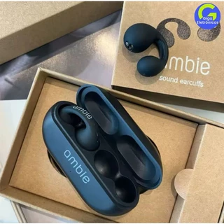 Ambie Sound Fone De Ouvido Sem Fio Earcuffs Bluetooth 5.2 IPX5 Fone Esporte À Prova D'água Com Microfone