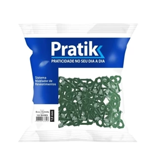 Espaçador Nivelador Pratik para Revestimento Fit Eco Verde 1mm - Embalagem com 100 Unidades em Oferta na Shopee