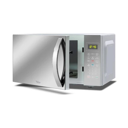 Micro ondas Philco 28 Litros Limpa Fácil PMO30E 1100W Prata 220V