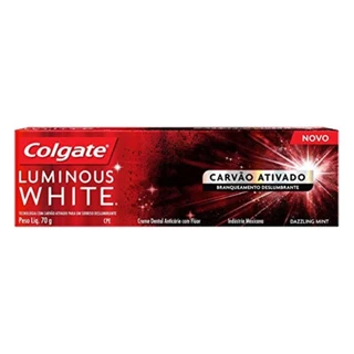 Cr Dent Colgate Luminus White Carvao 70G - em Oferta na Shopee