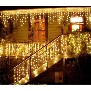 Luz Cascata LED 10/20m 400/800 Luzes Flash Para Party-110v/220v