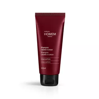 Shampoo Cabelo, Barba e Corpo Natura Homem Sagaz de 100ml