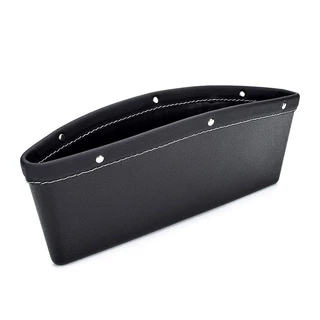 Organizador Lacuna Banco Automotivo Assento Carro Console Porta Treco Guarda Volumes 28cm Preto Karbox