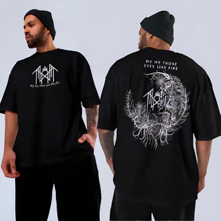 Camiseta Basica Algodao Sleep Token My Those Eyes Like Fire