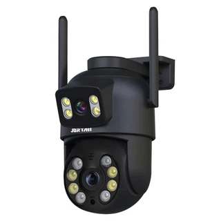 Cameras De Segurança Wifi Smart Dupla Lente Icsee