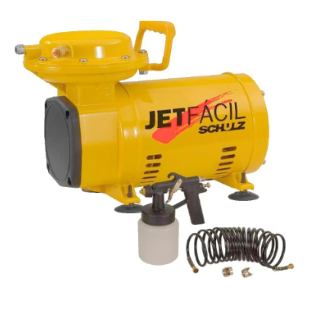 Compressor Ar Direto Schulz Jet Fácil 220V + Kit Acessórios | Shopee Brasil