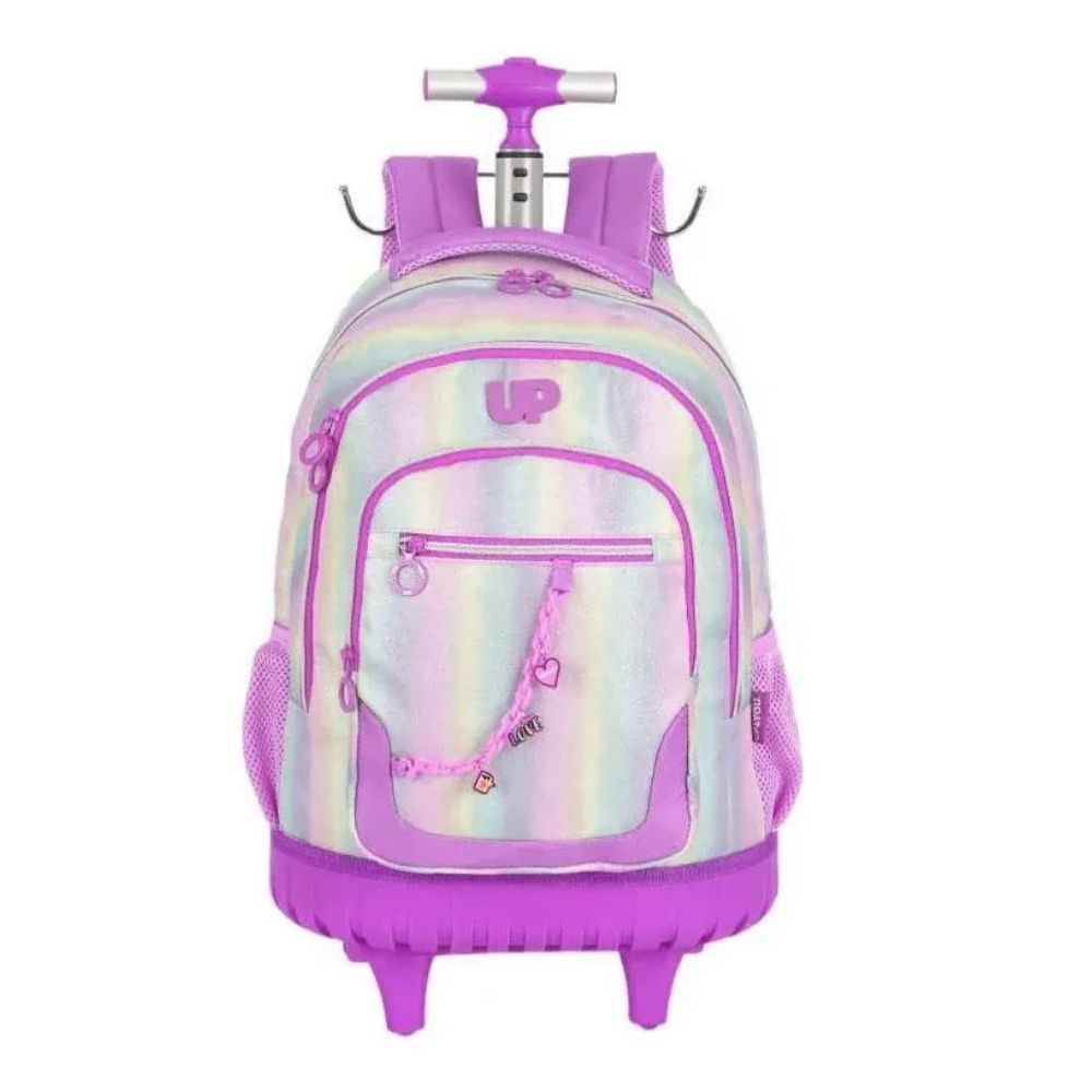 Mochila De Carrinho Escolar Infantil E Juvenil Luxcel Up4you | Shopee ...