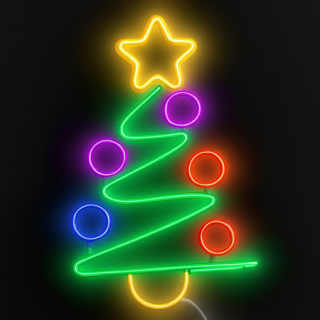 Decoração Natalina Iluminada para Seu Lar Arvore Estrela Feliz Natal 