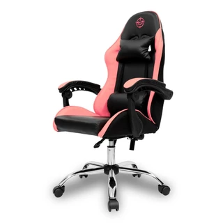 Cadeira Gamer TGT Heron, Preta e Rosa, TGT-HR-BPK01 em Oferta na Shopee