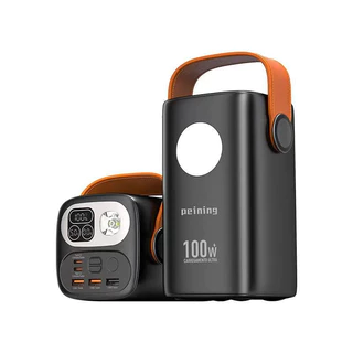 Power Bank 60000mah 100Watts Usb-c Pd P/ Starlink Mini Notebook Iphone Dell Iphone Macbook
