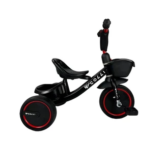 Bicicleta Infantil Colli Triciclo Kim Aro 12 - Quadro de Aço Carbono, Duplo Cesto, Preta em Oferta na Shopee